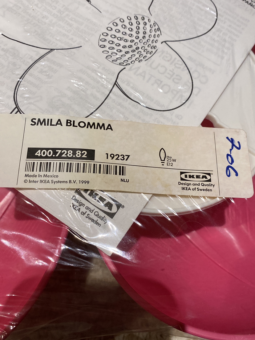 Pink Flower Light Ikea image indicator(3)