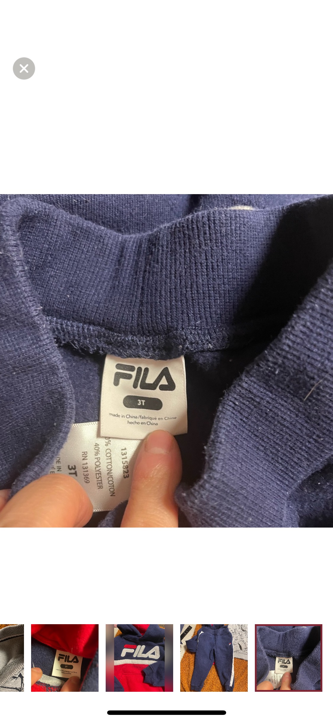 Bundle of Boys Size 3T Sweater and Sweatsuit image indicator(7)