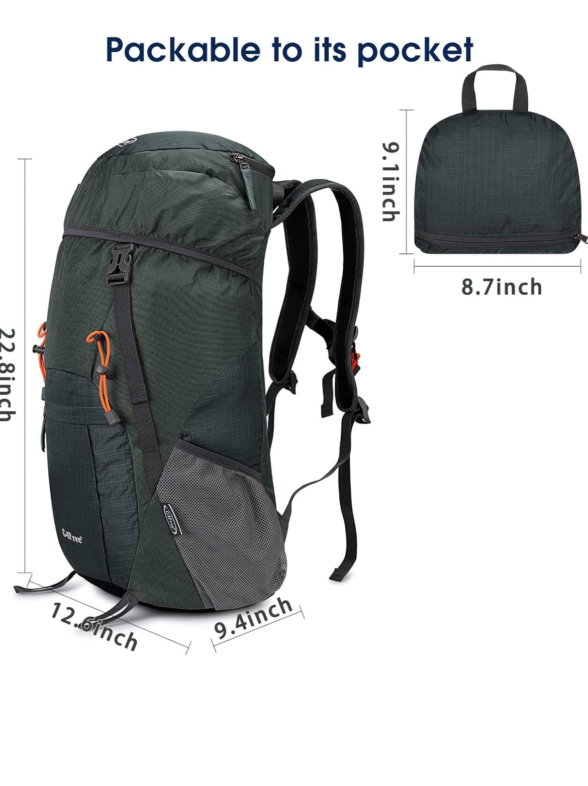 Travel backpack 40L - photo 3