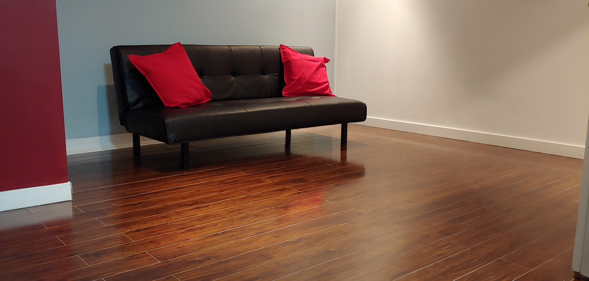 Black foldable couch - photo 2