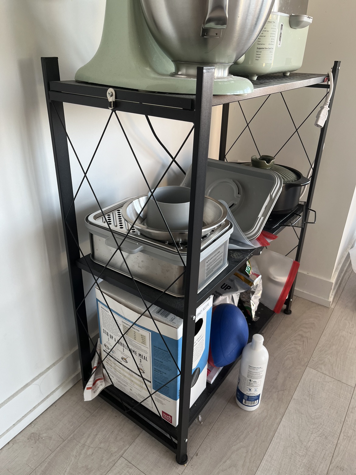 3 Tier Foldable Shelf image indicator(2)