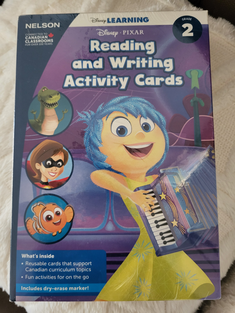 new Disney learning reading and writing activity cards thumbnail