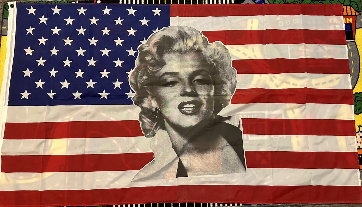 3 x 5 ft Marilyn Monroe US Flag