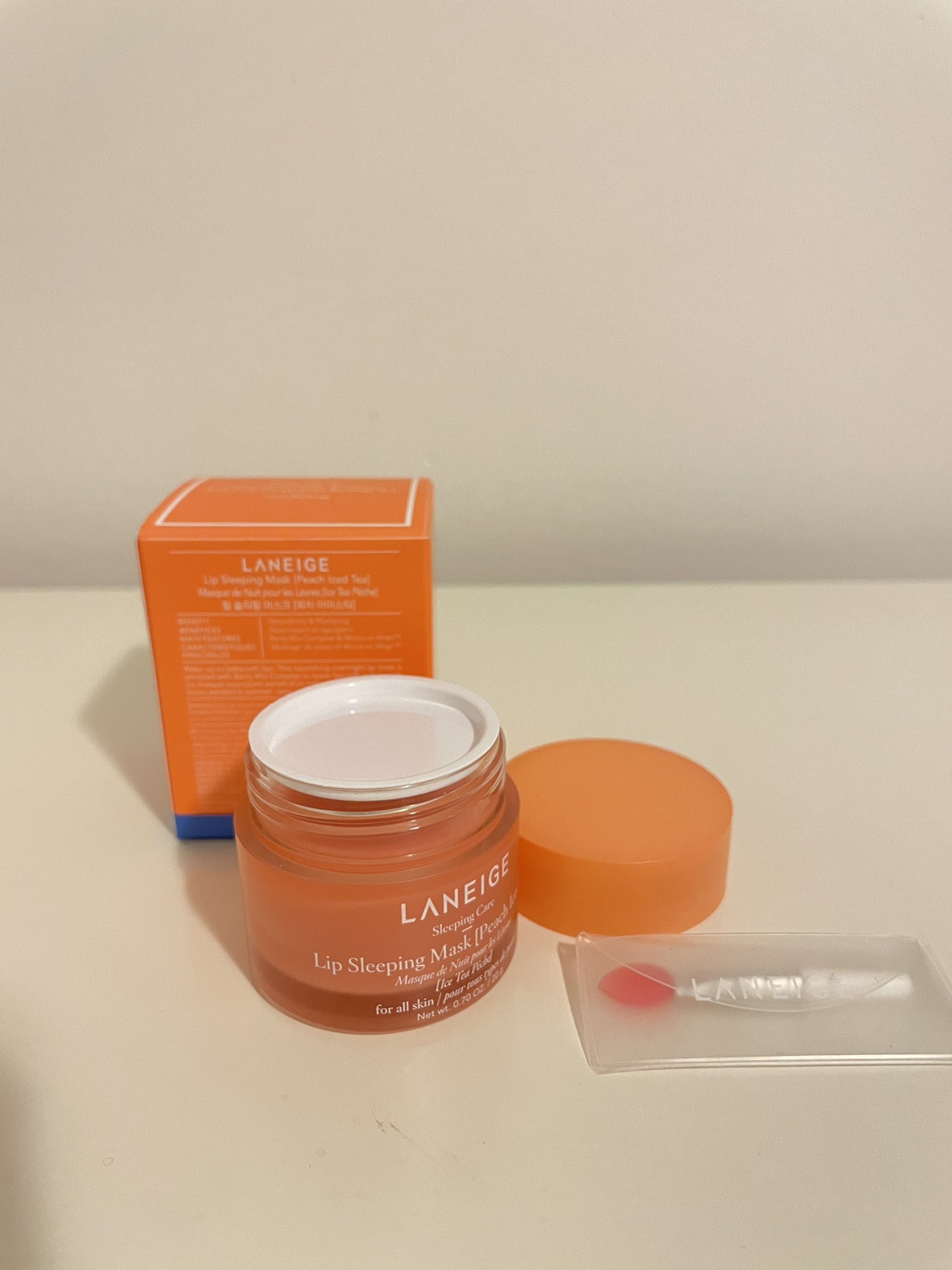 Laneige - Lip Sleeping Mask (Peach Iced Tea) 20g NEW - photo 3
