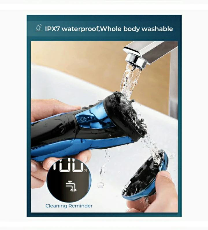 Electric Shaver for Men 3D Rechargeable - photo 5