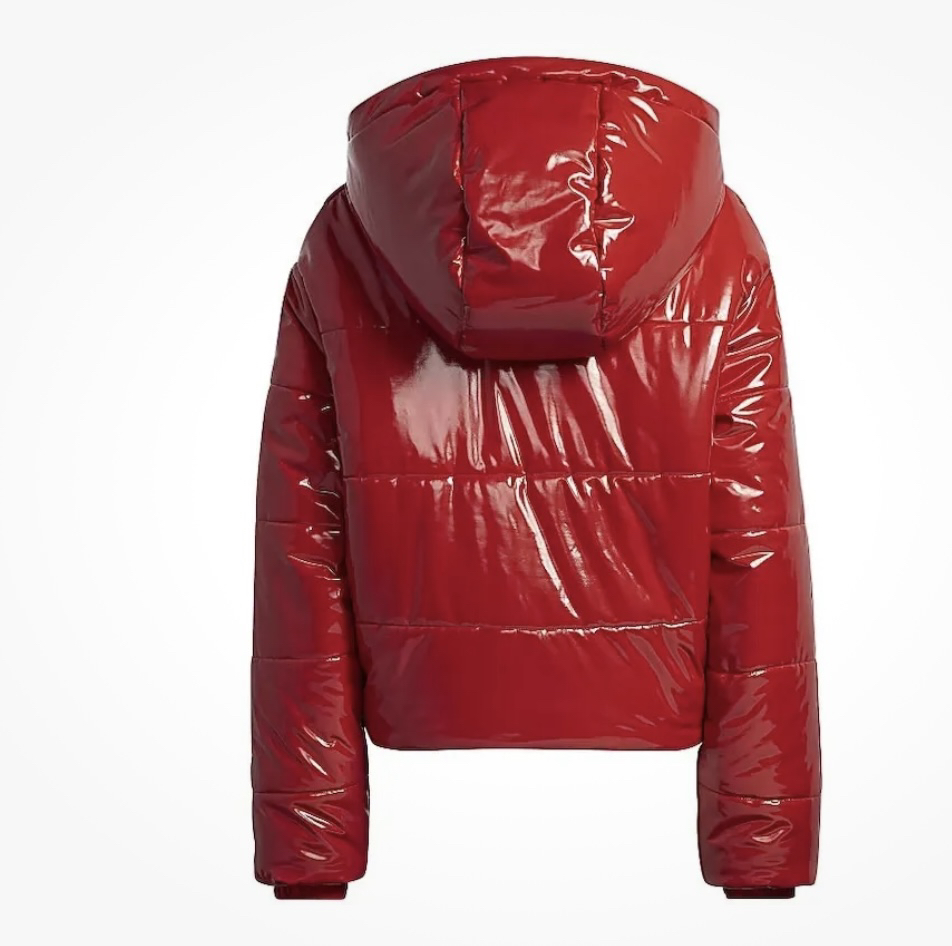 New with tags Ivy Park adidas red puffer Large image indicator(6)