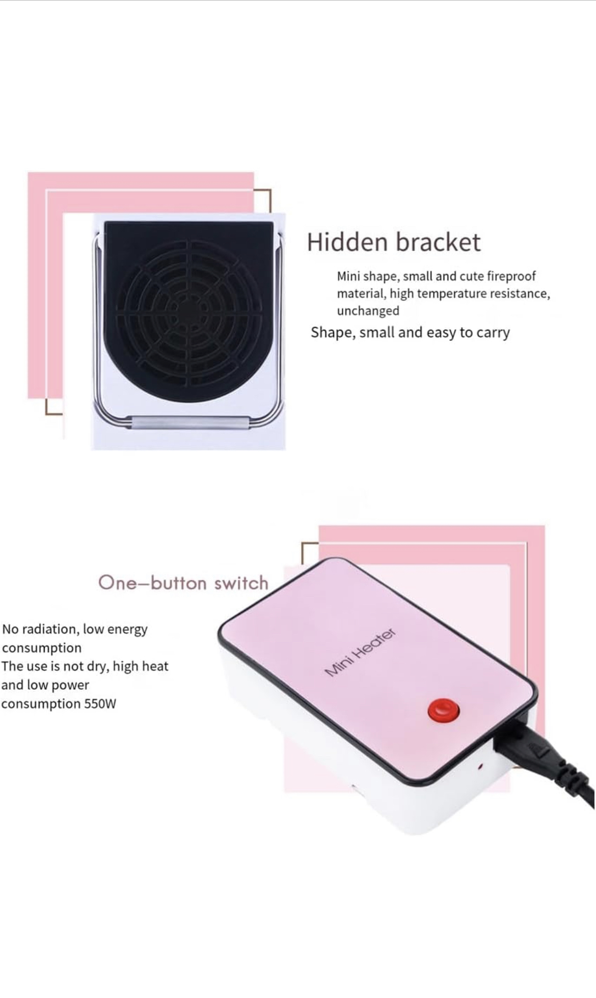 Mini heater - photo 3
