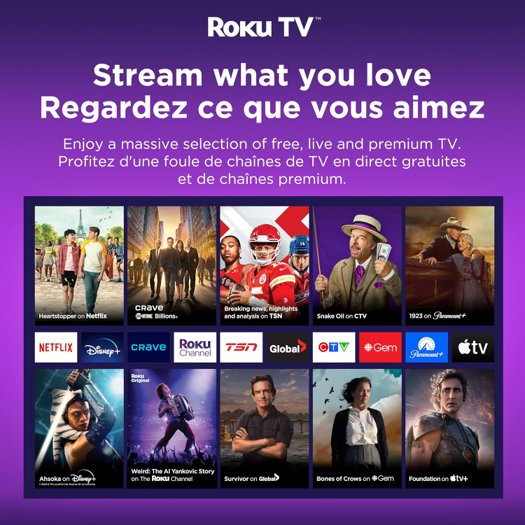 Philips Roku TV 43" FHD Smart TV (43PFL4523/F6) - photo 3