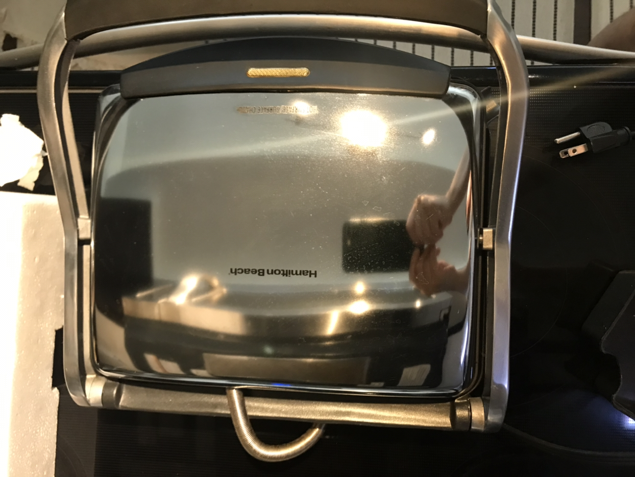 Hamilton Beach Indoor Grill with panini press - photo 3