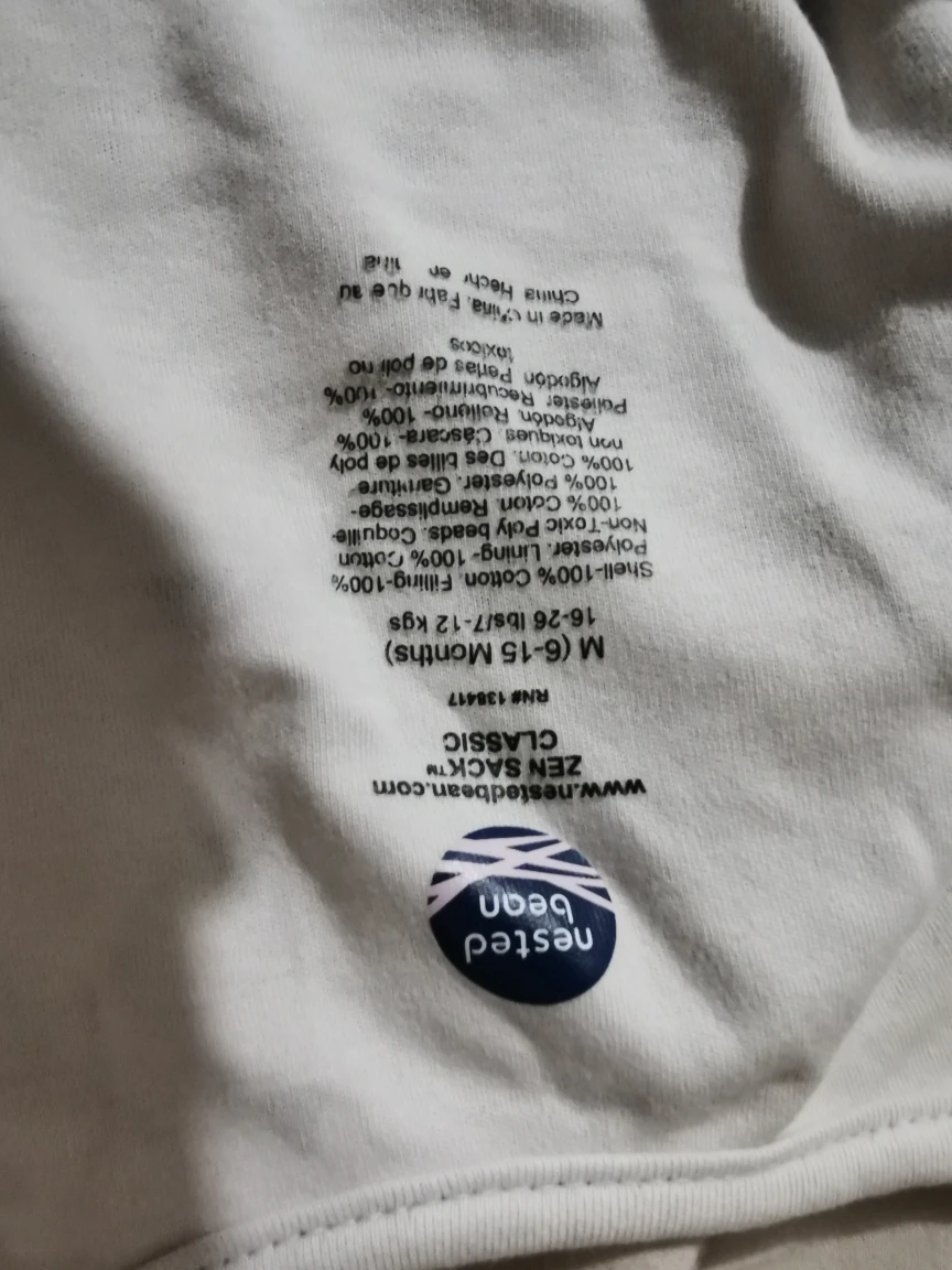 Nested Bean Sleepsack 6-15 months - photo 3