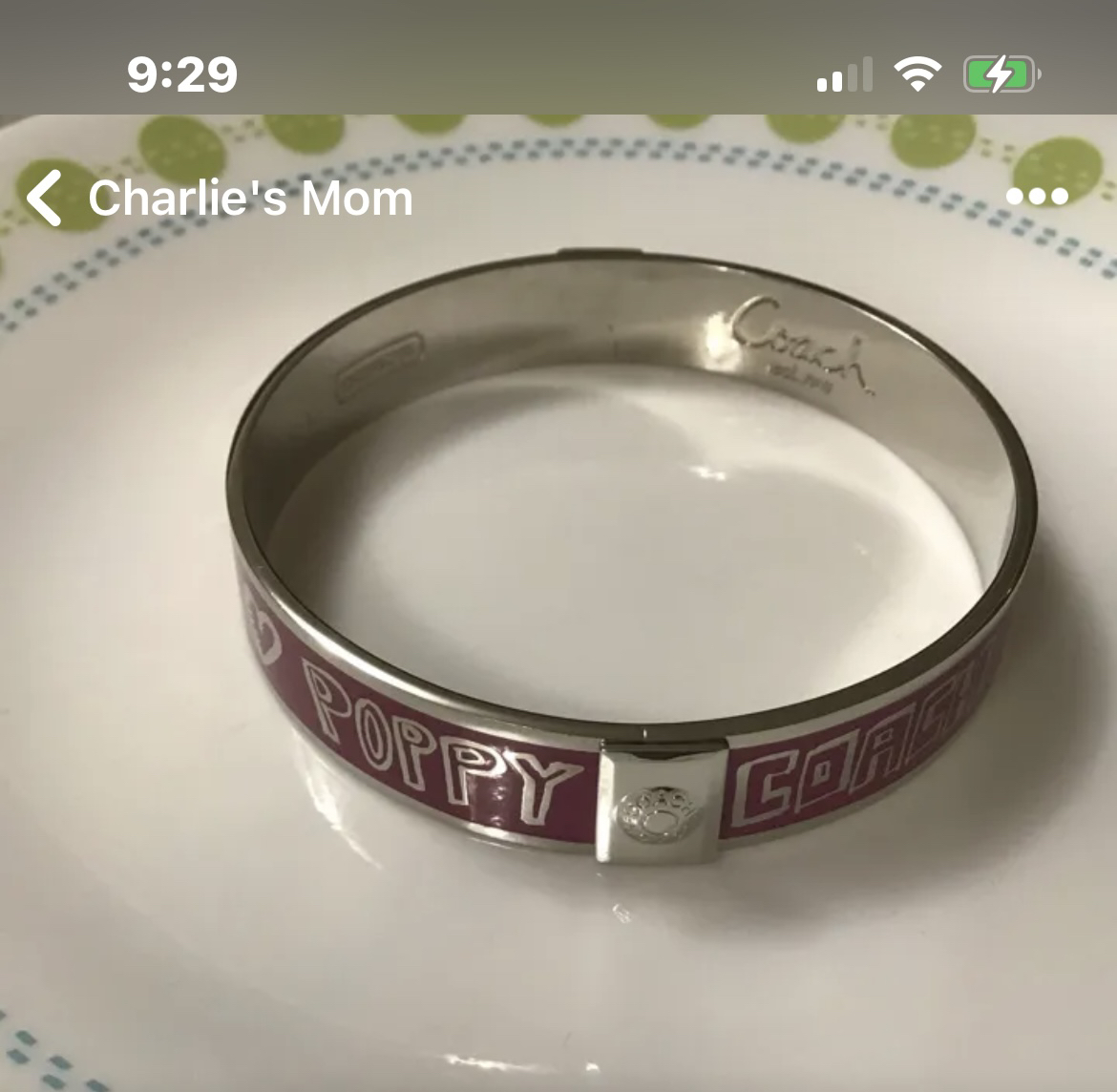 ✨✨Coach Poppy Bangle Bracelet image indicator(6)