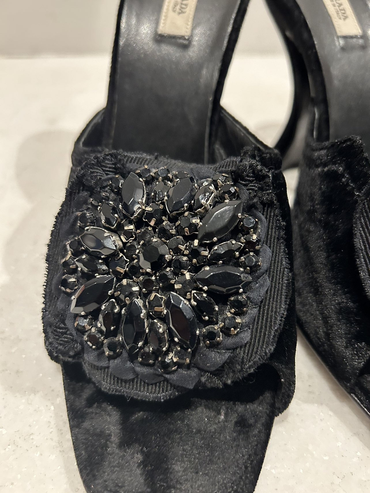 Vintage Prada heels. 6.5 excellent condition image indicator(6)