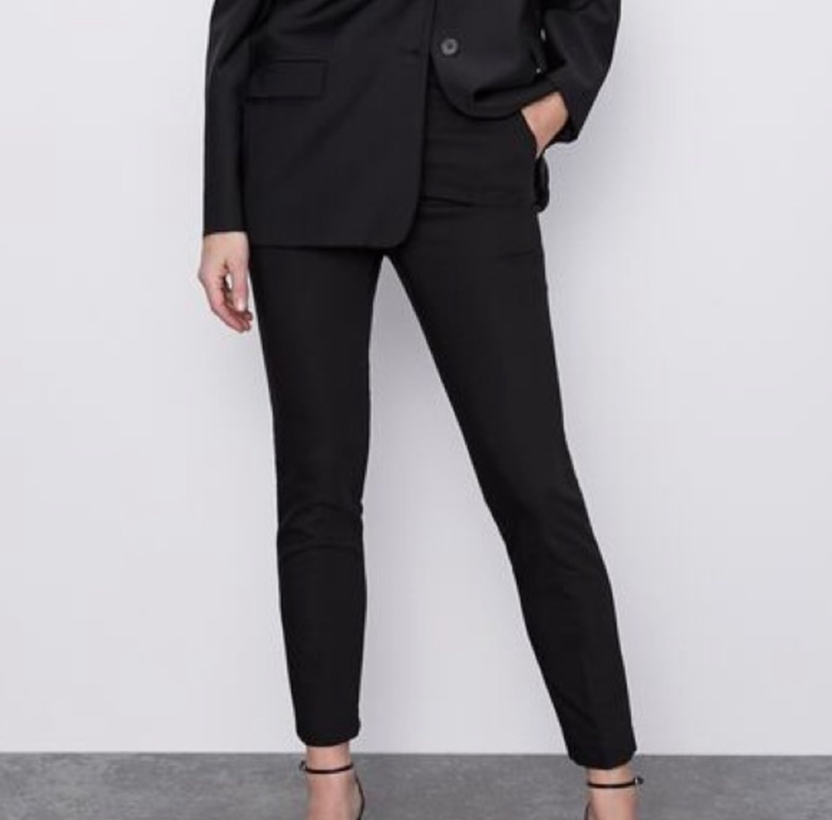 ZARA High waisted trousers