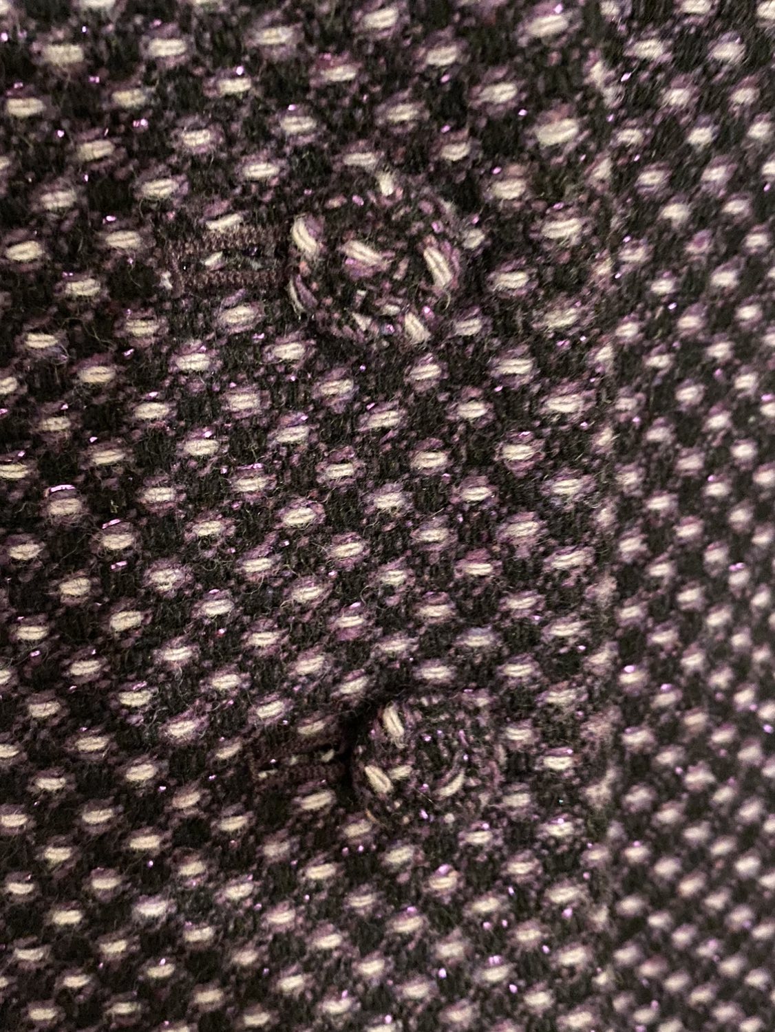 Nine West Ladies Purple Suit (blazer/skirt) Sz. 2 image indicator(5)