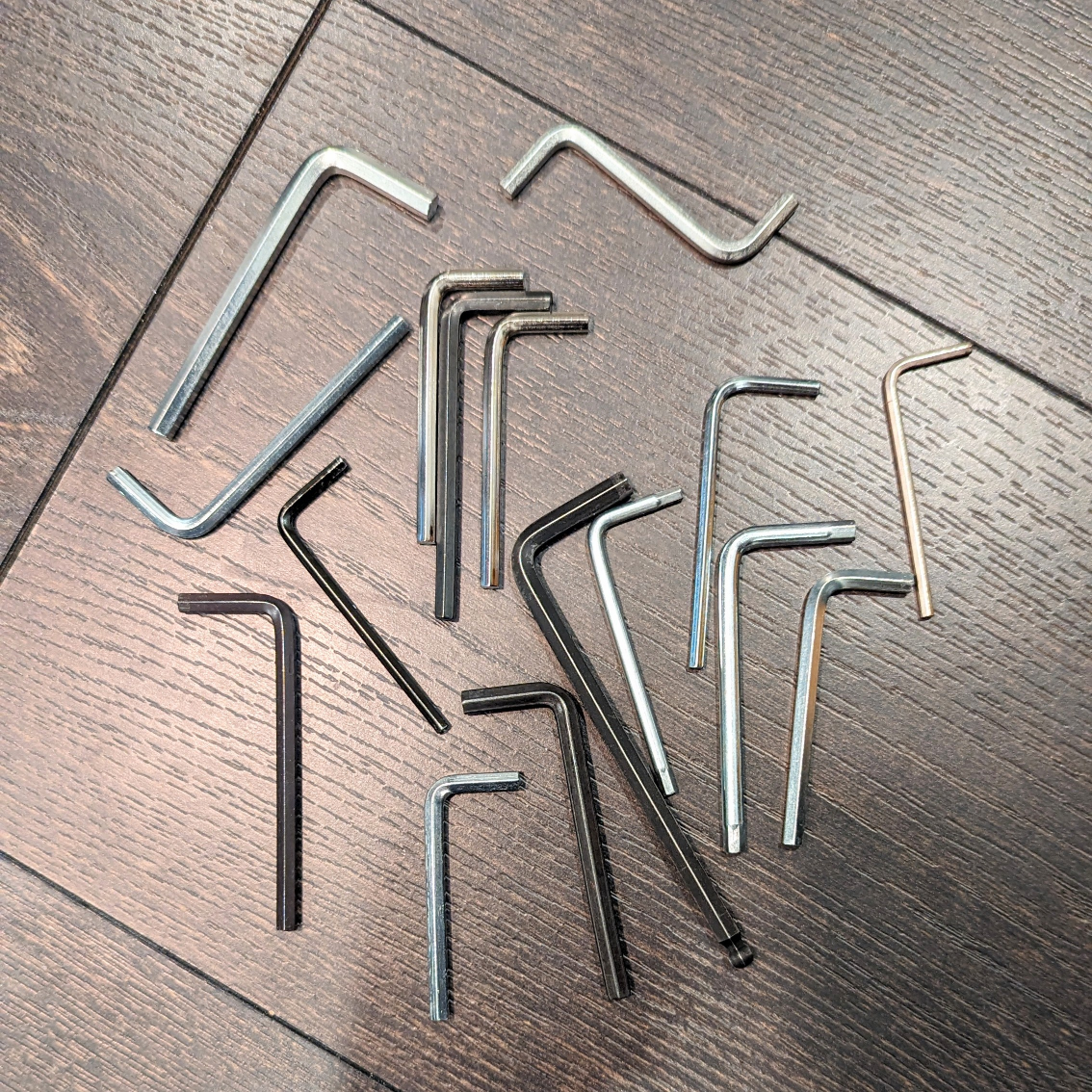 Pile of hex keys #freecycle #tools thumbnail