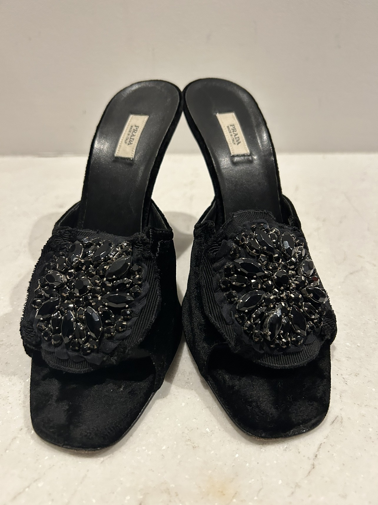 Vintage Prada heels. 6.5 excellent condition image indicator(5)