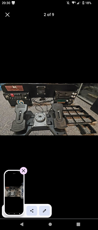 Full flight simulator system. thumbnail