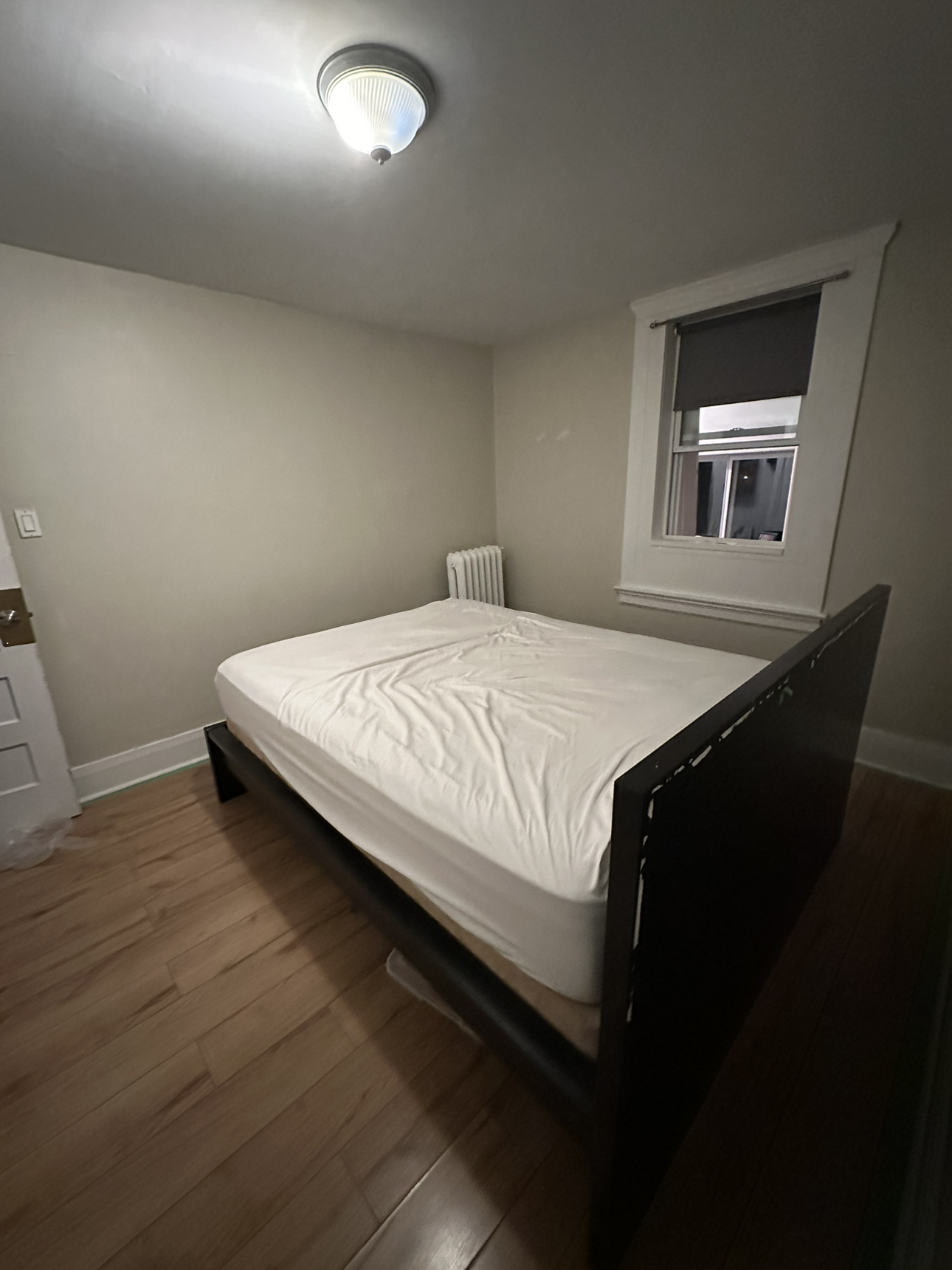 Full size bed frame with mattress and spring box - photo 3