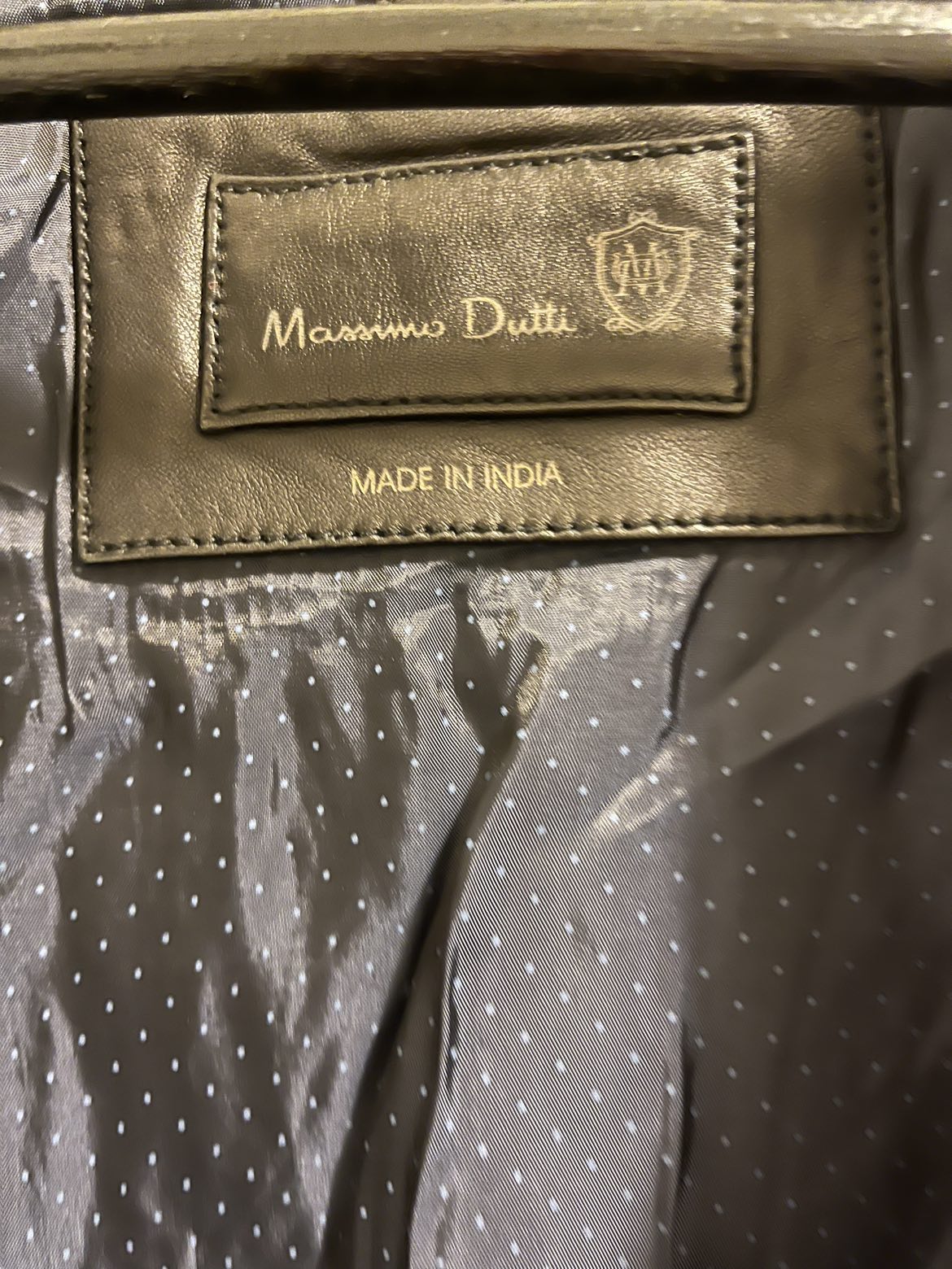 Massimo Dutti, Men jacket, Real leather, - photo 2