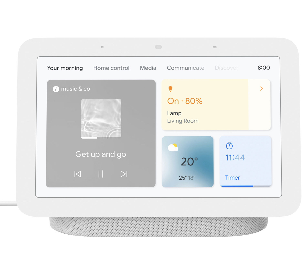 Google Nest Hub Smart Display - Chalk