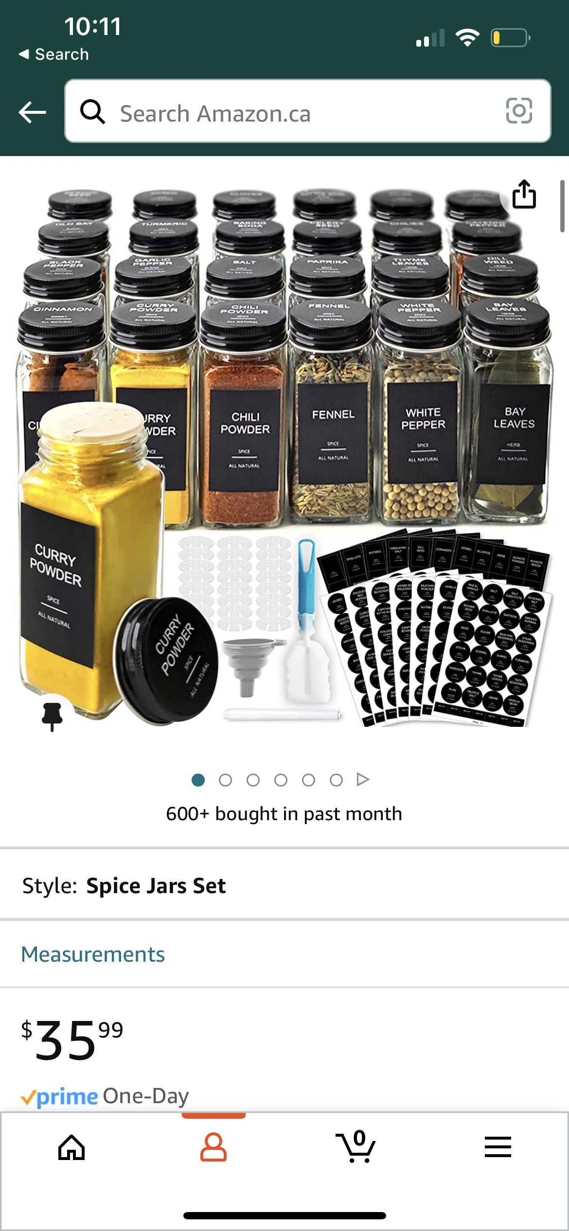 Amazon 24Pc Glass Jar Set