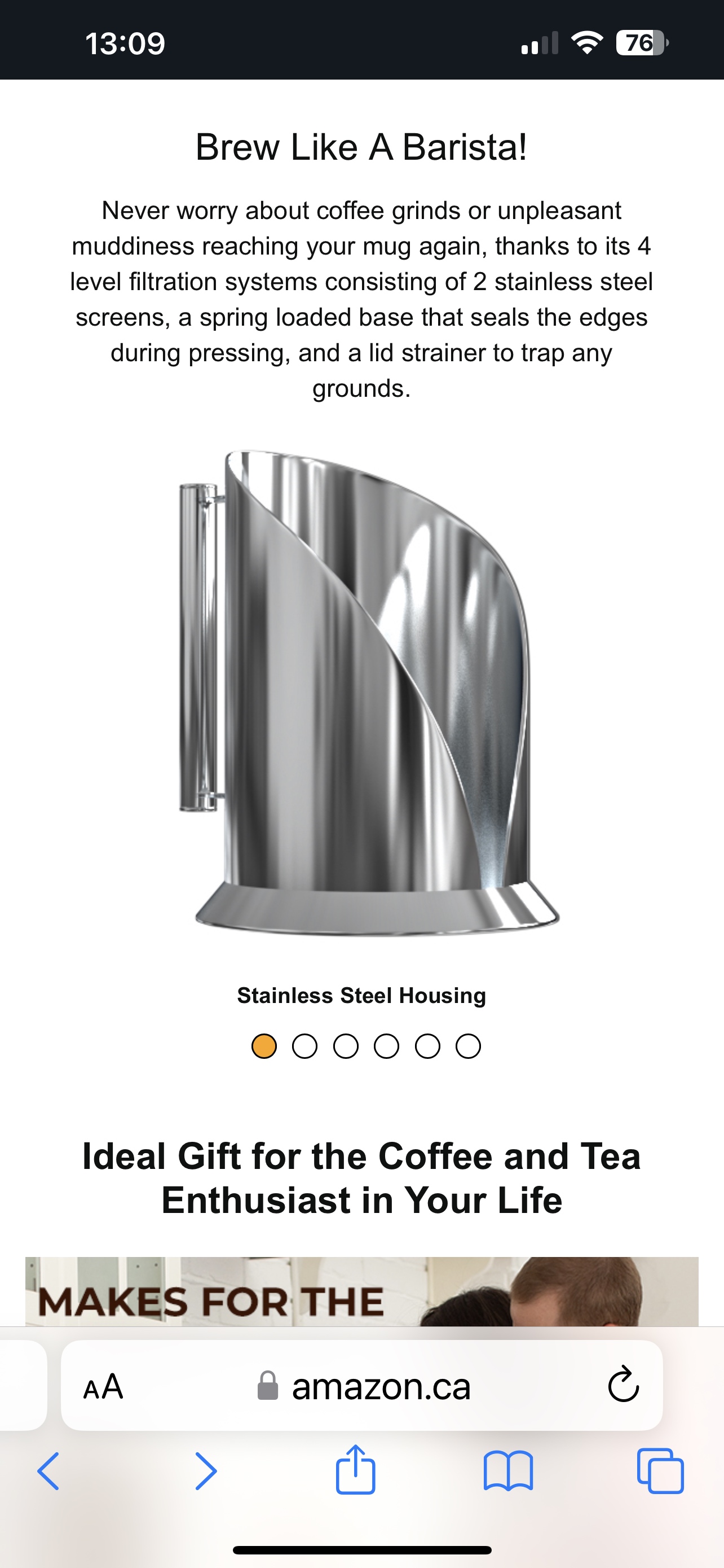 Cafe du chateau French press image indicator(9)