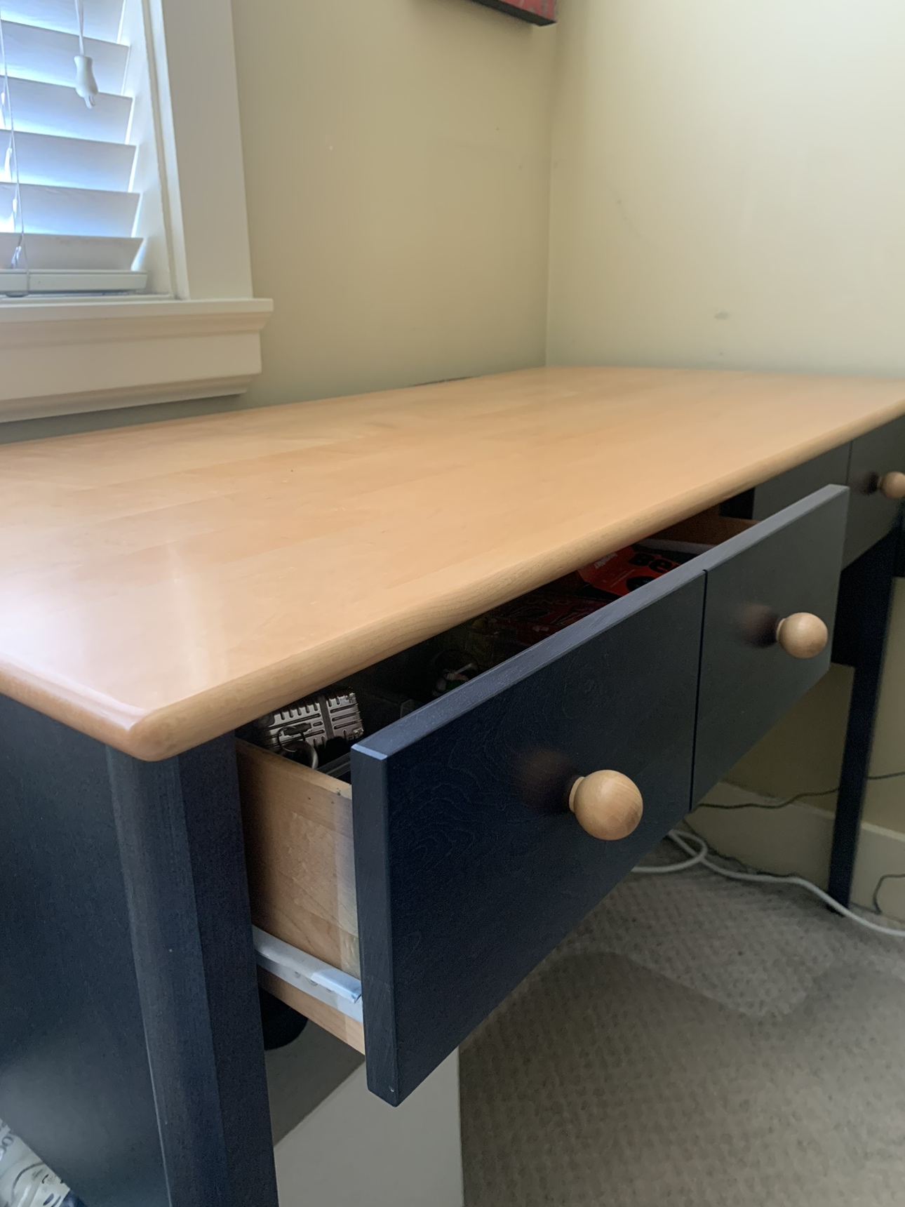 Office Desk / Table with 2 Drawers thumbnail