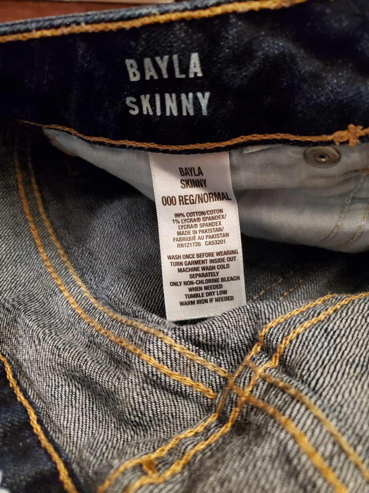 aeropostal jeans size 000 image indicator(3)