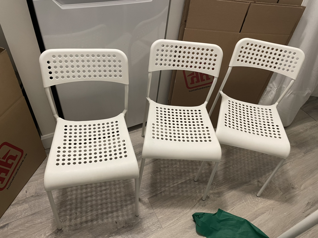 Adde, Ikea chair (3 available)