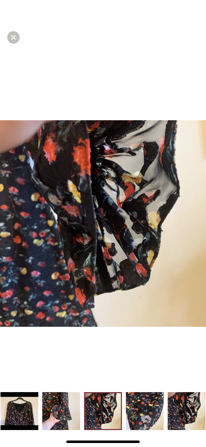 Club Monaco Floral Textured "Gustano" dress image indicator(4)
