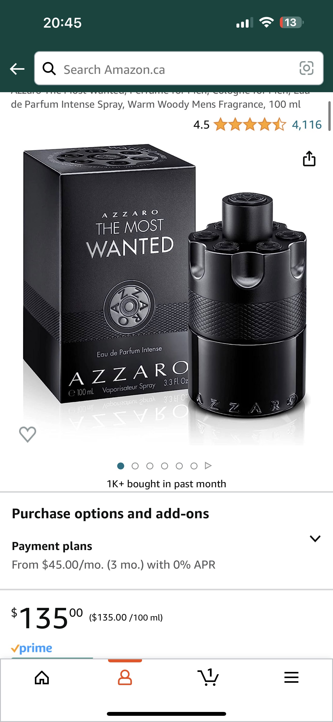 The most wanted perfume