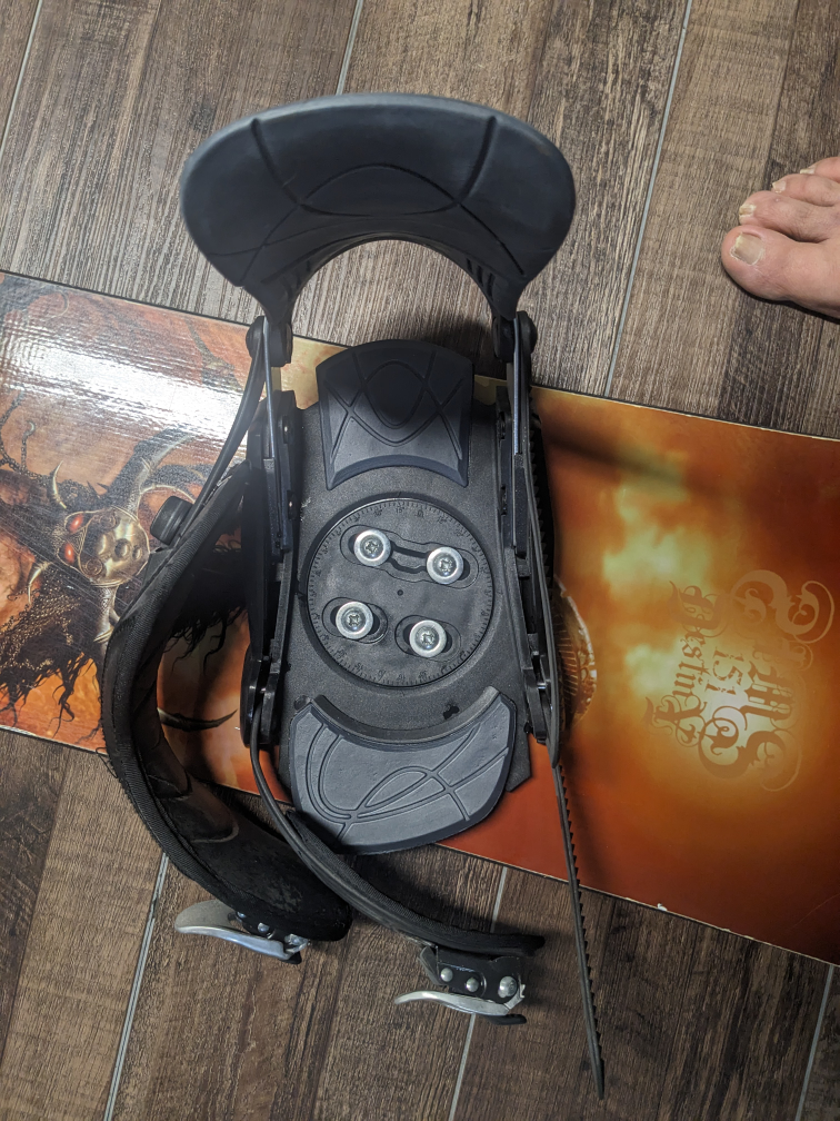 SIMS 150 cm Snowboard and SIMS bindings. - photo 3