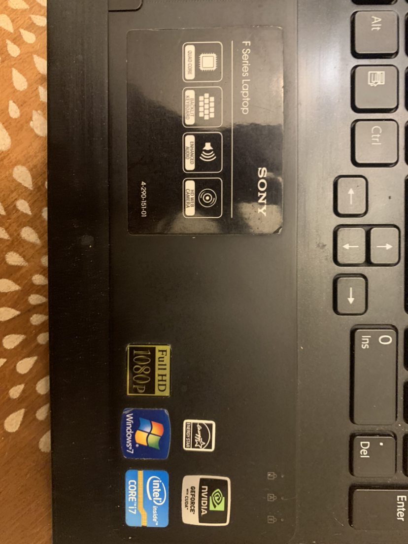 2013 Sony Vaio with Windows 2010 image indicator(3)