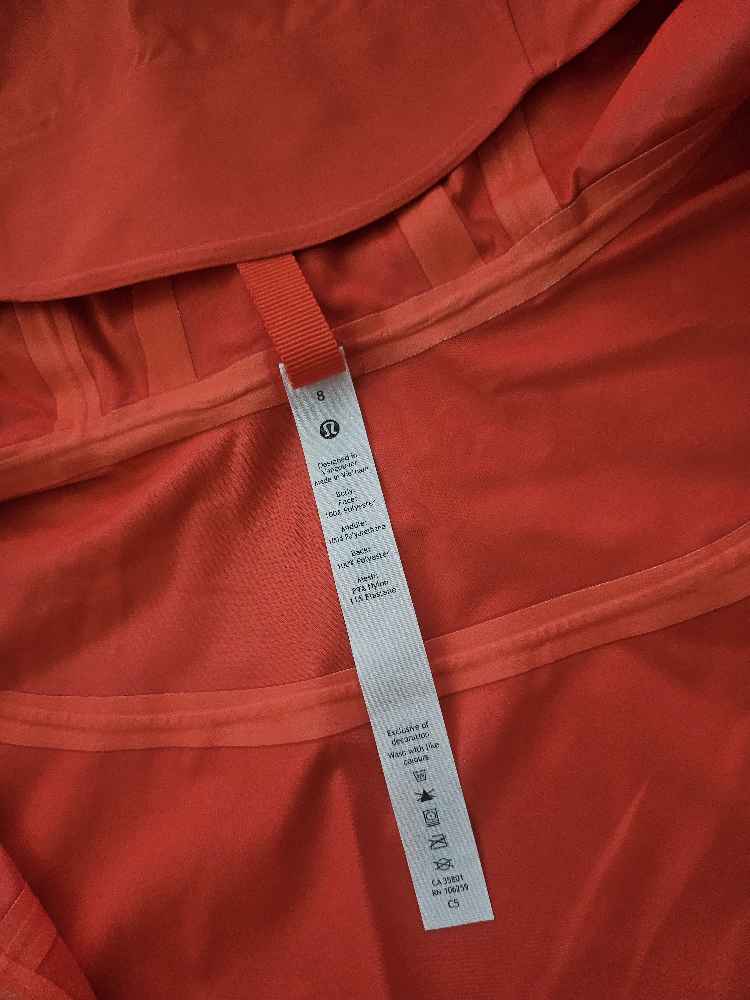Lululemon rain jacket - photo 2