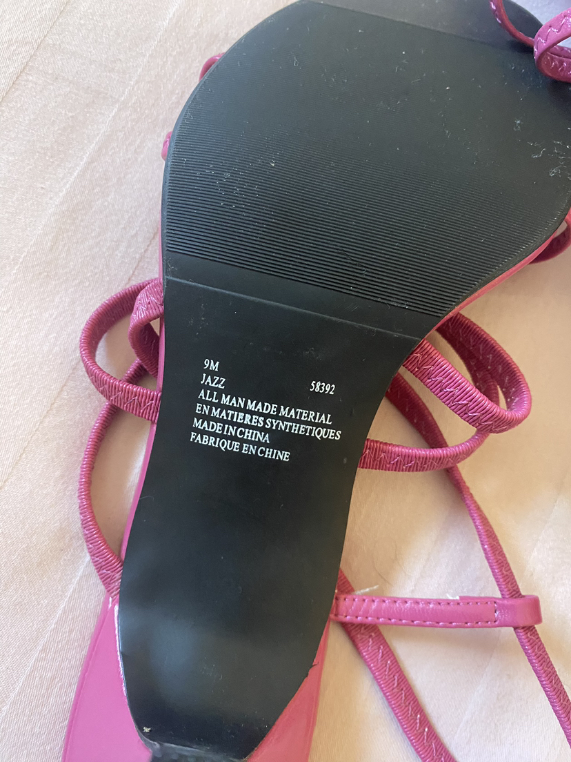 Pink heeled sandals  Size 9M - photo 4
