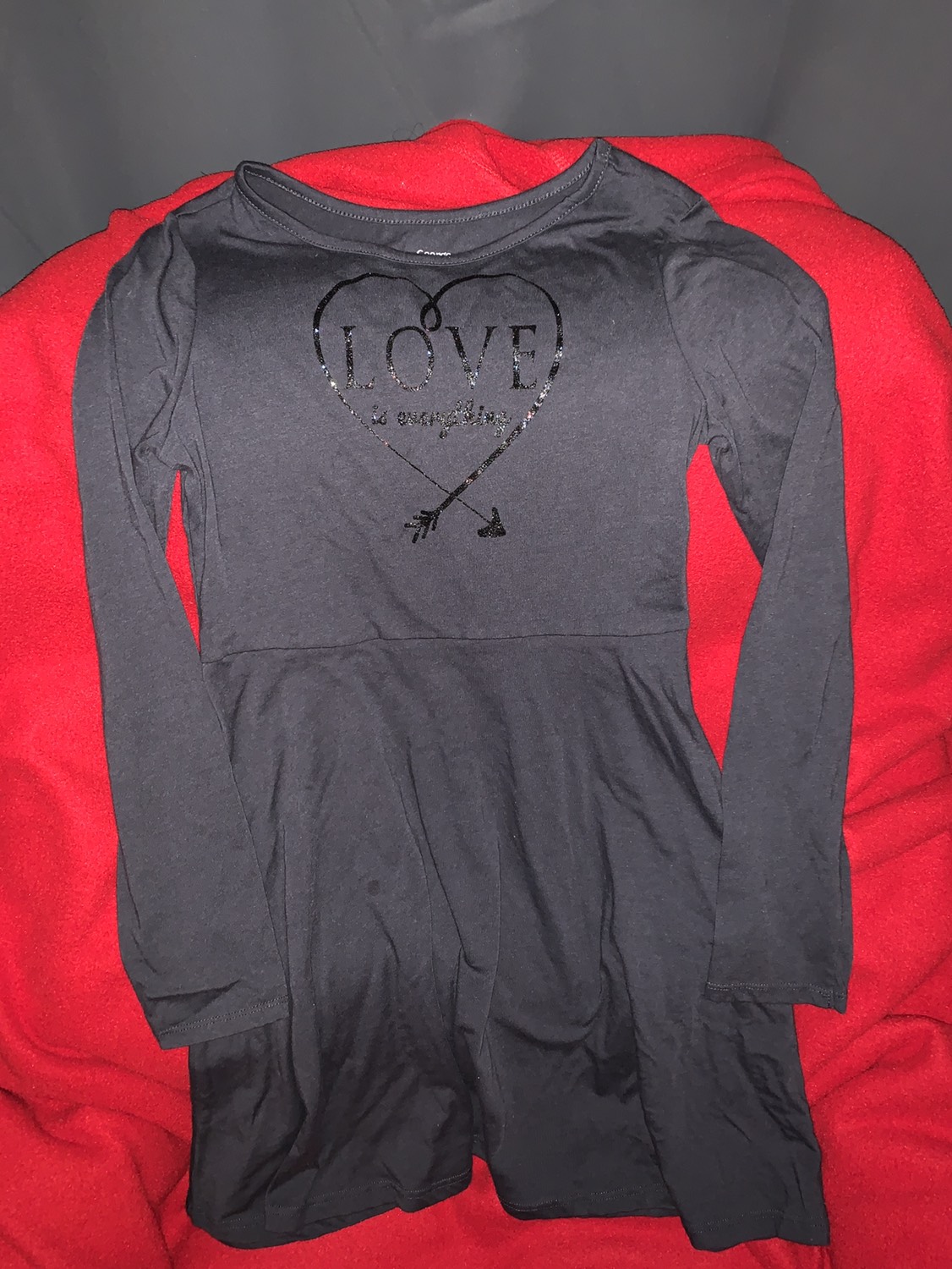 New grey kids dress thumbnail