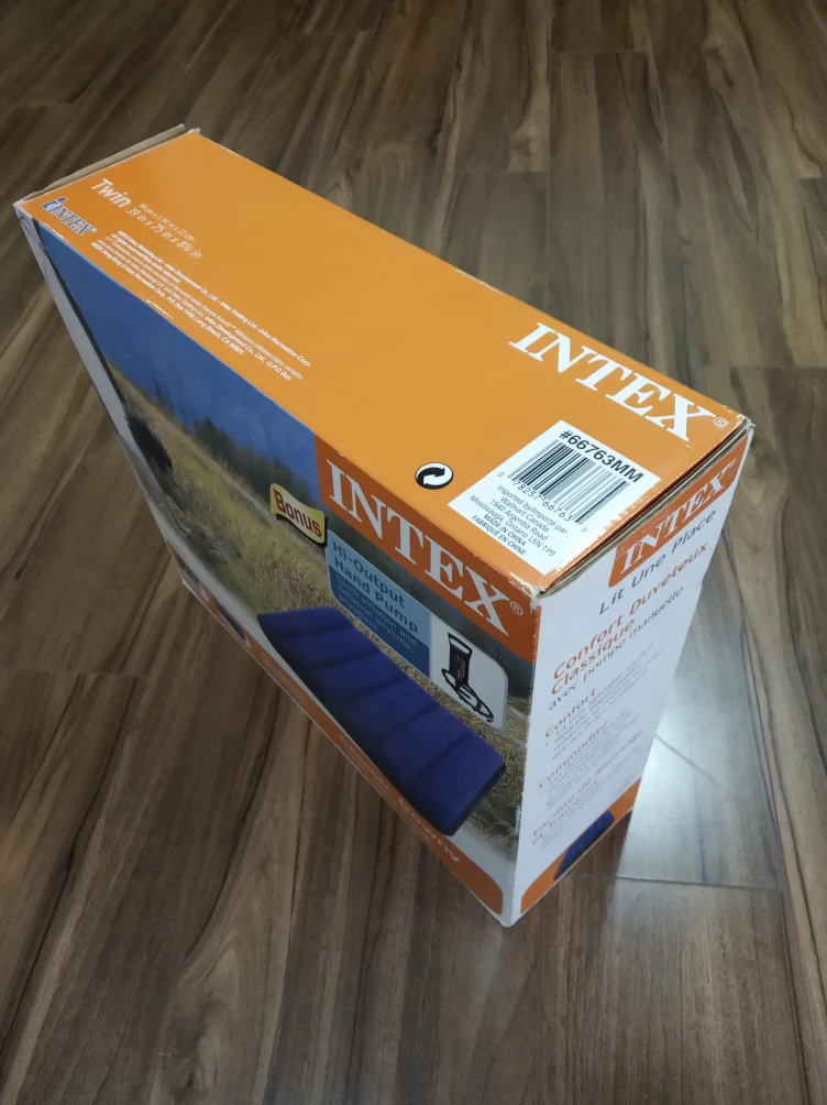 INTEX Classic Downy with hand pump air bed - photo 3