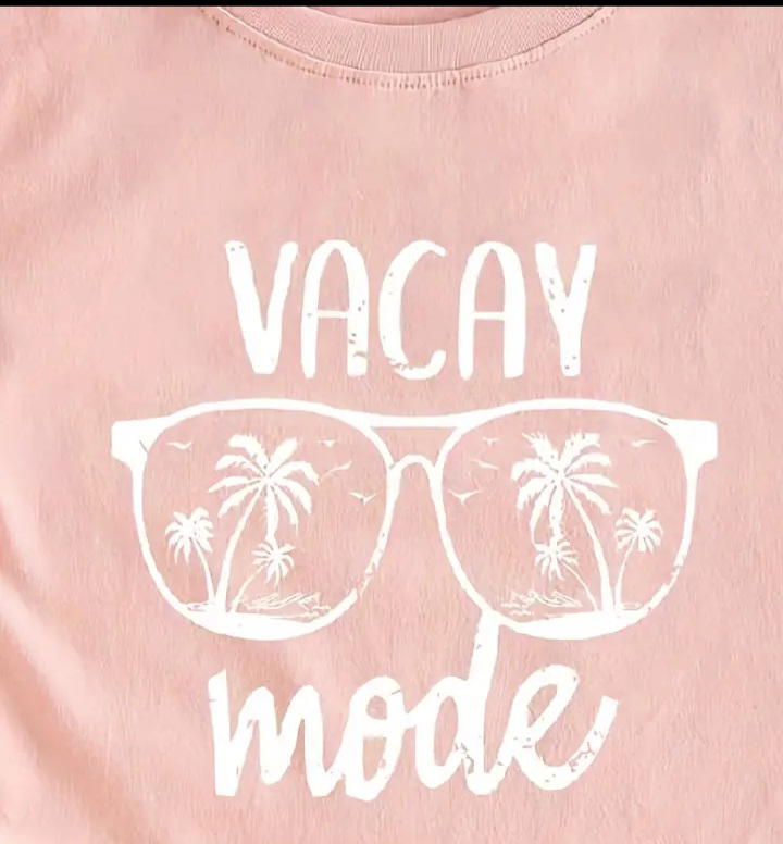 Vacay Mode Tshirt image indicator(4)