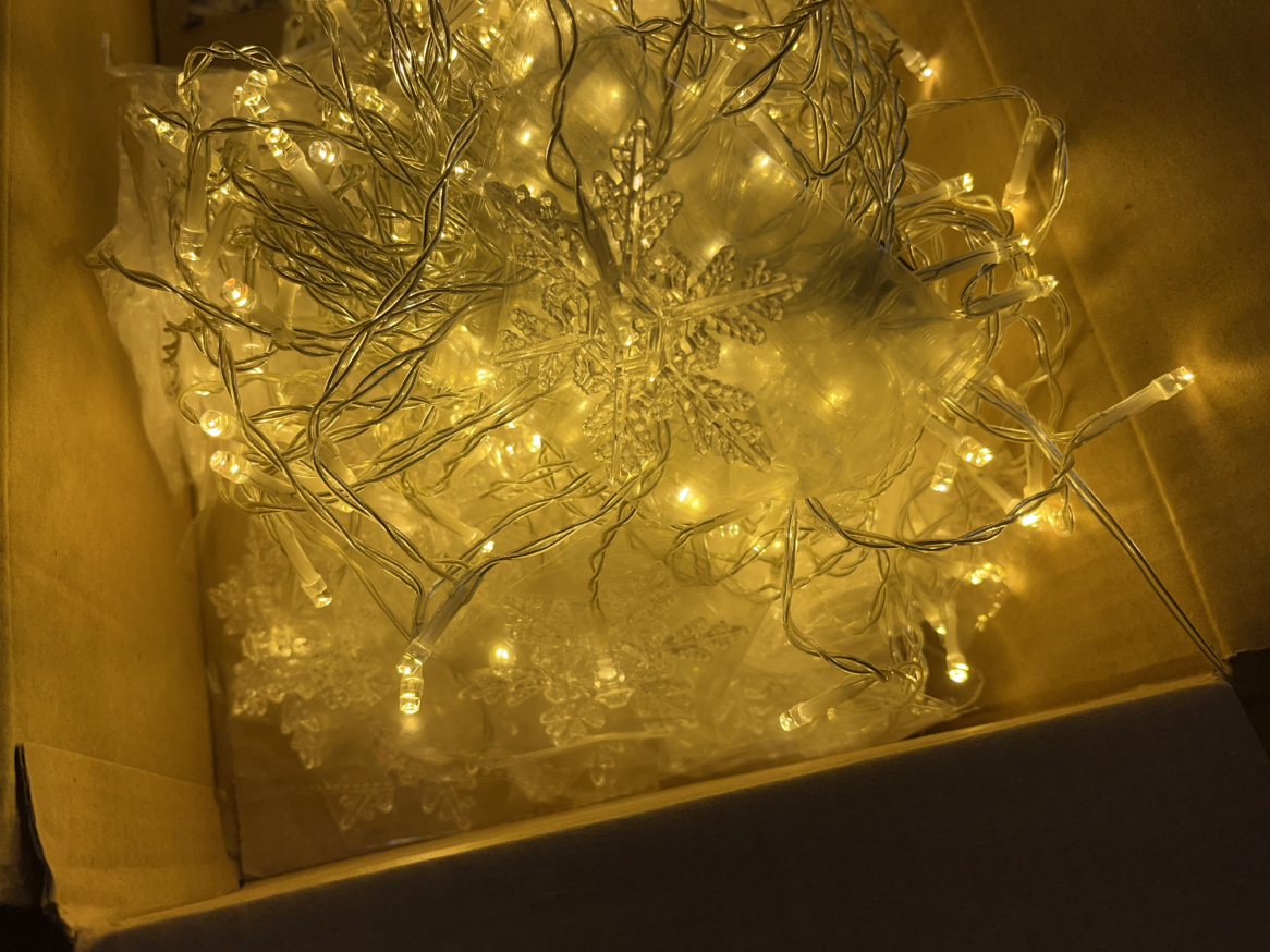 Led snowflakes chrstmas lights image indicator(8)