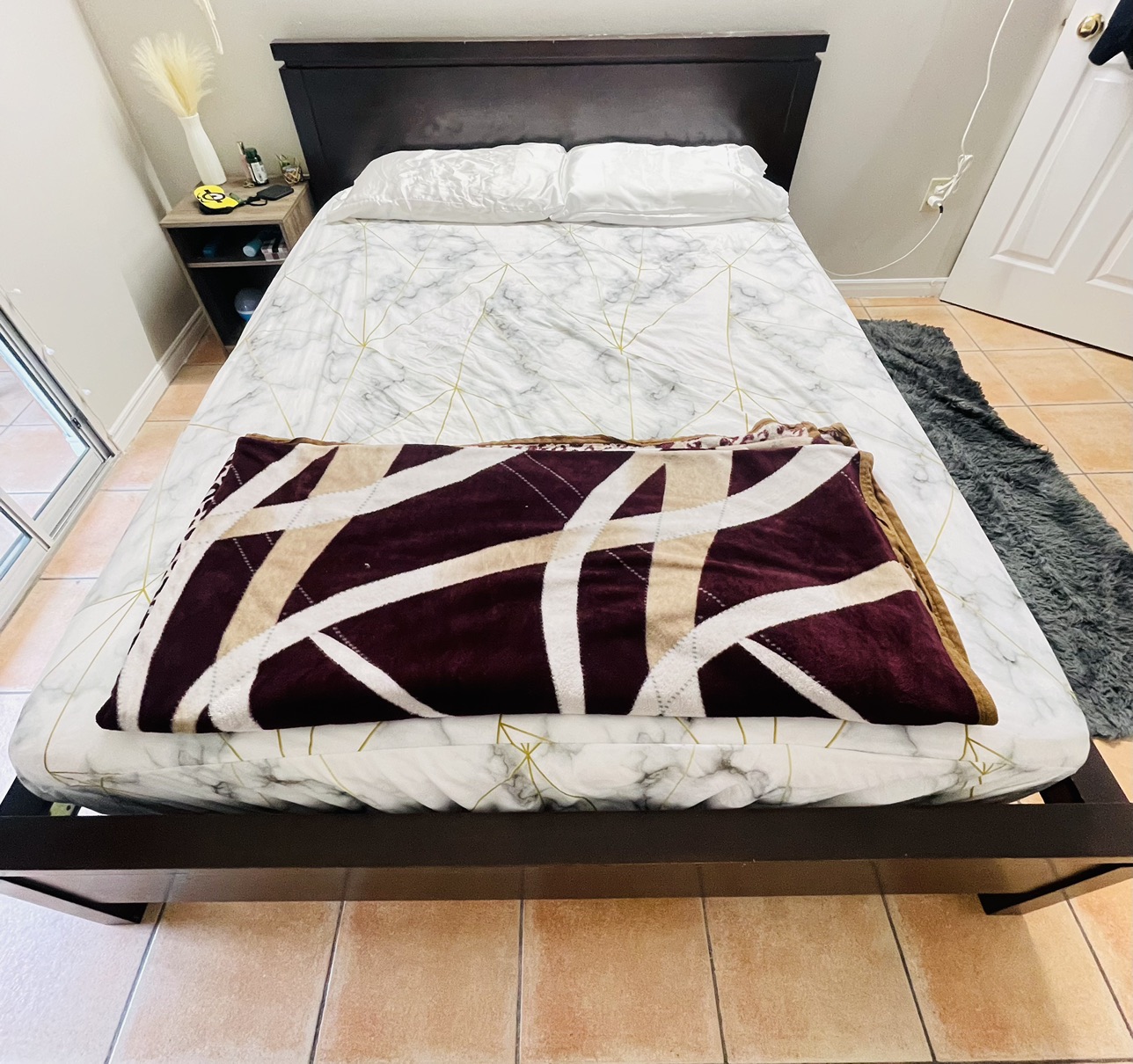 Queen bed frame