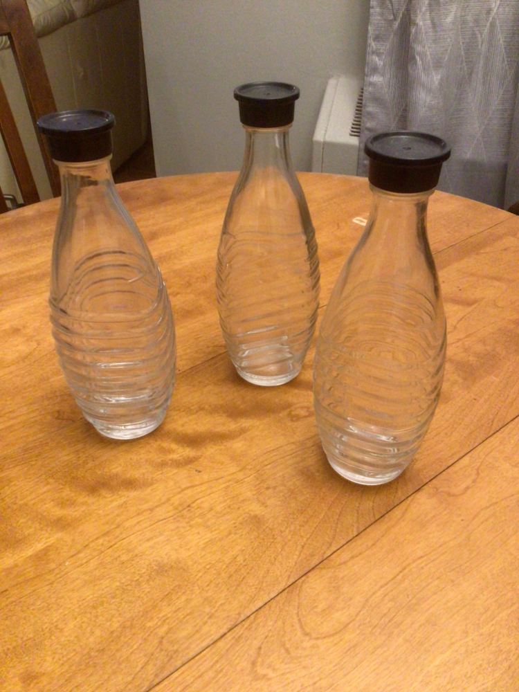 Sodastream Crystal glass bottles thumbnail