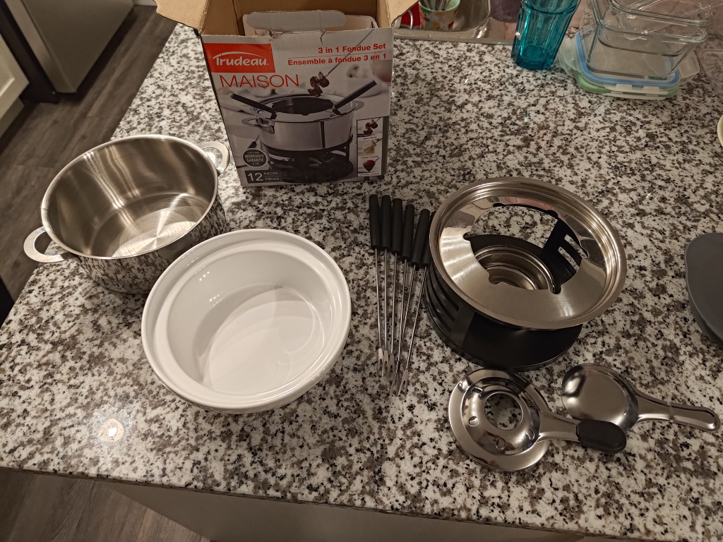 Fondue set 3 in 1