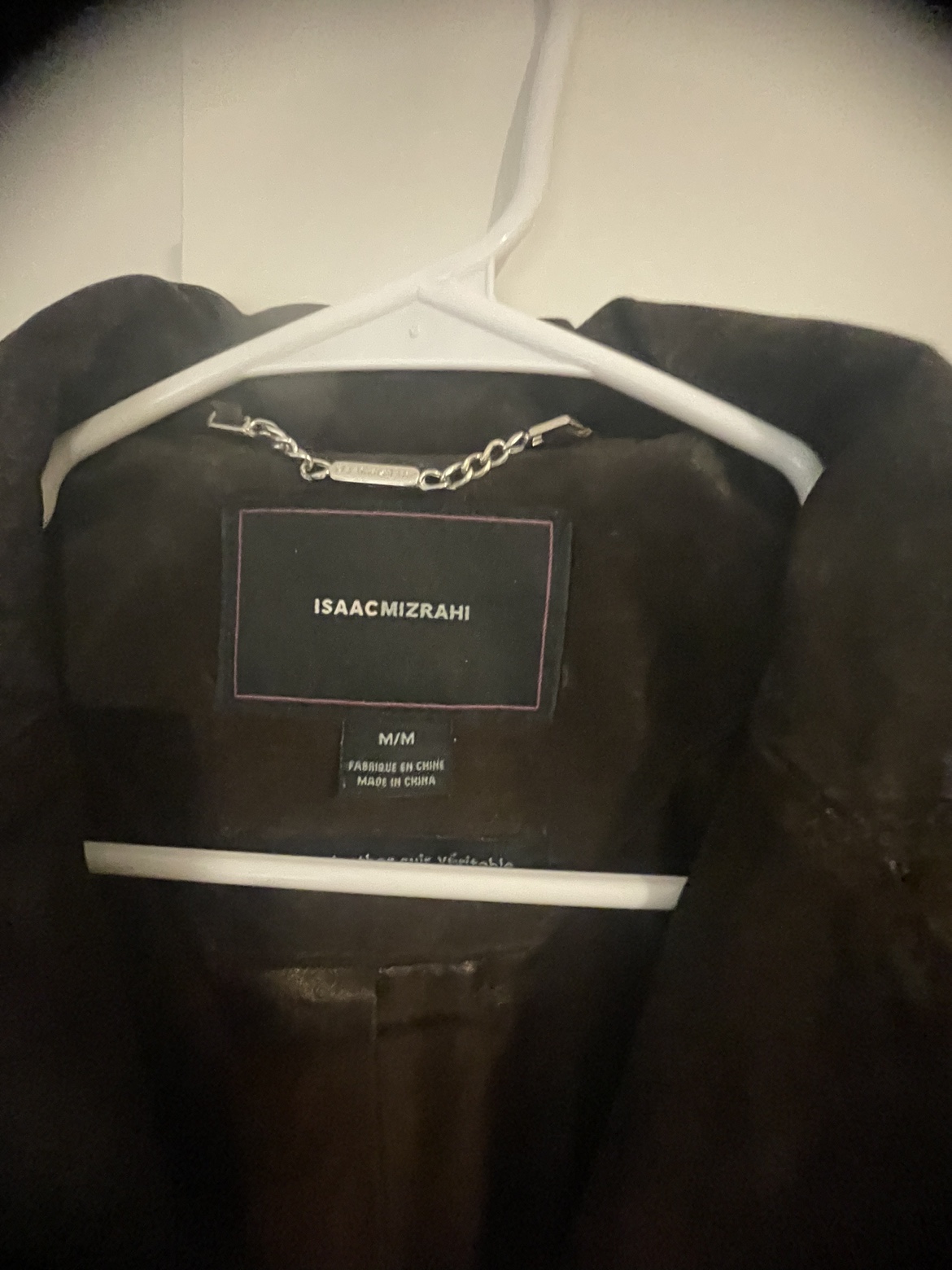 Isaac Mizrahi Genuine Leather Jacket image indicator(4)