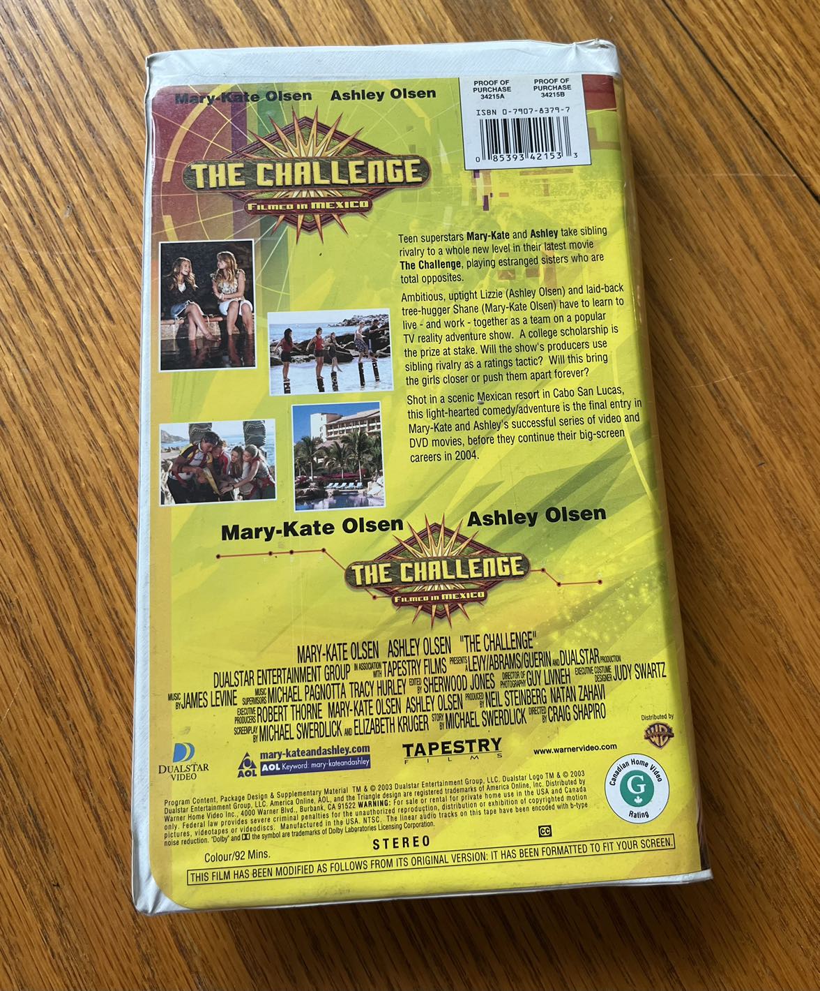 The Challenge VHS image indicator(2)