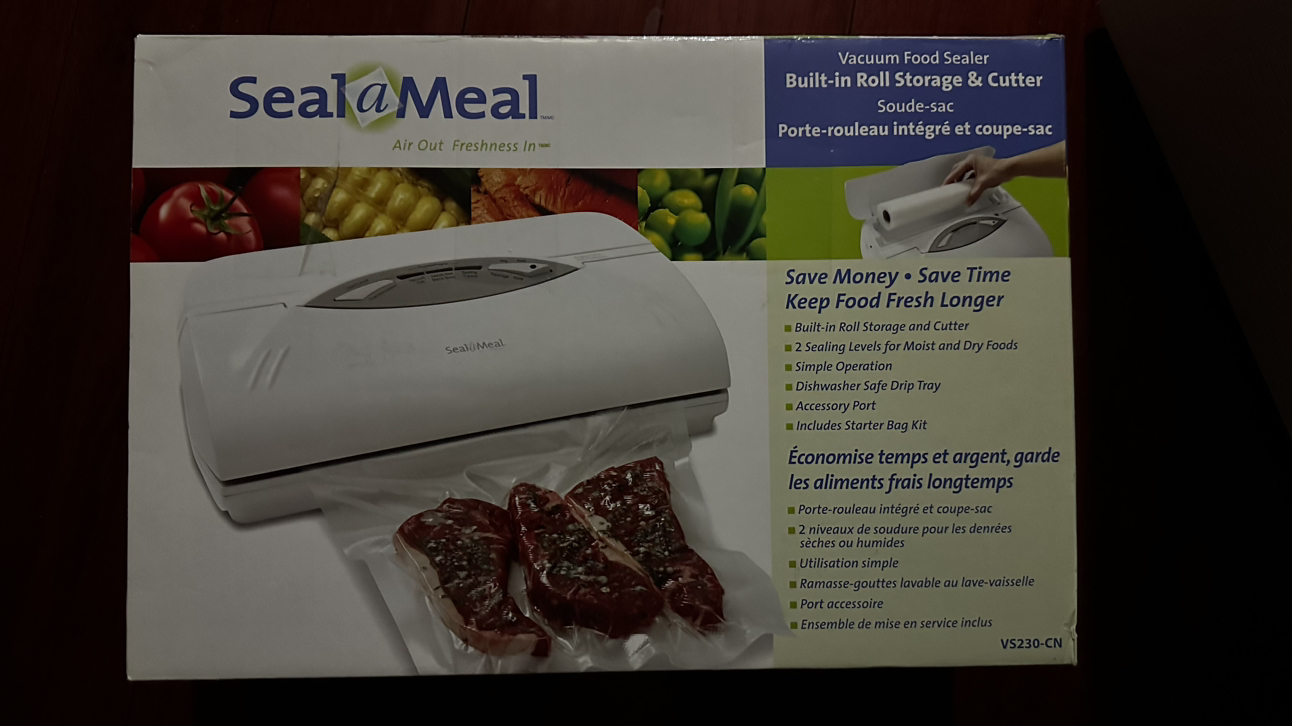 Seal-A-Meal VS230 Vacuum Food Sealer, White