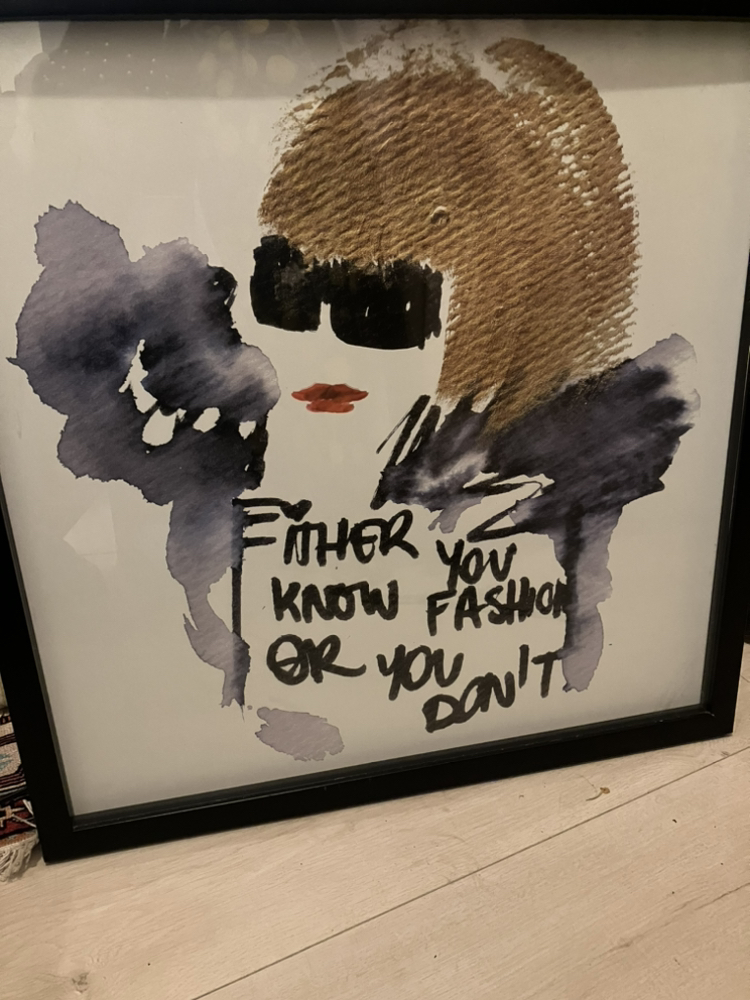 Anna Wintour ‘Do you know fashion’ print-Oliver Gal co. image indicator(3)