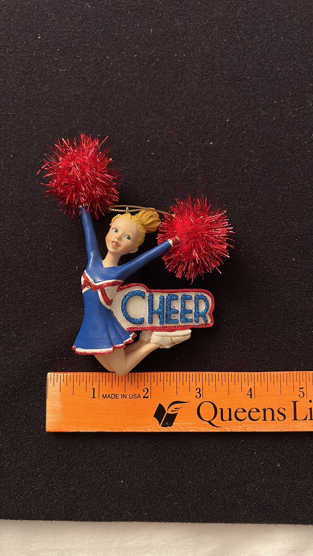 🎁 “Cheerleader” Ornament, Brand New 🎁 image indicator(2)