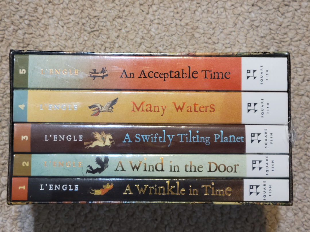 A Wrinkle in Time Quintet NEW Box Set by Madeleine L'engle image indicator(2)