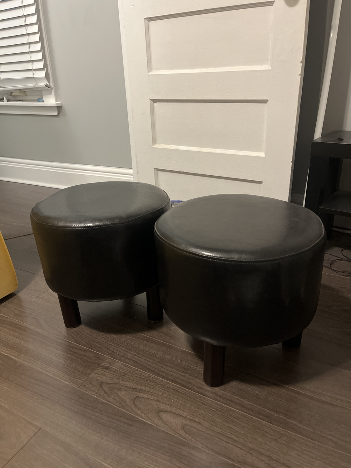 Leather stools