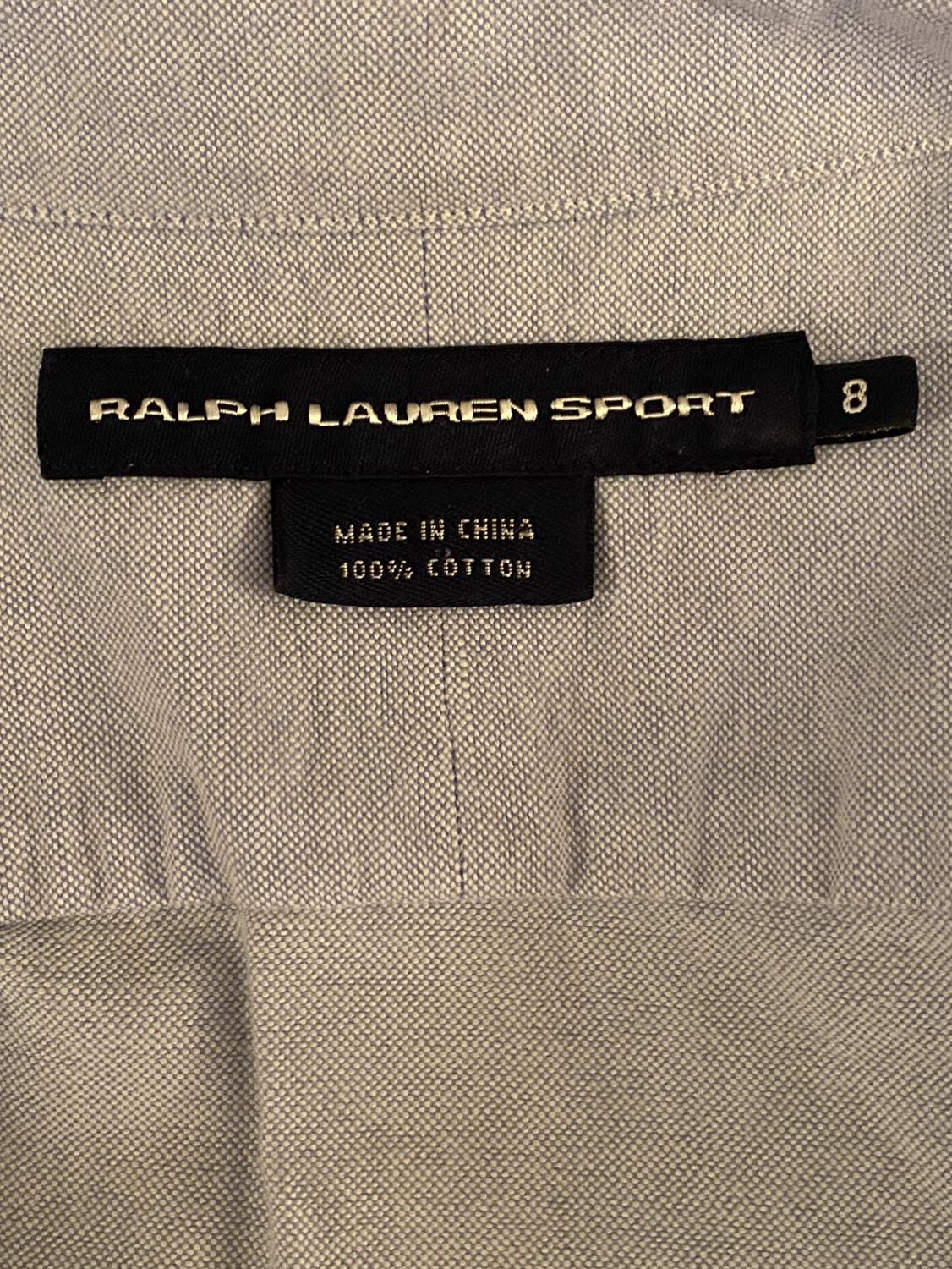 Ralph Lauren Baby Blue Blouse Sz. 8 image indicator(4)